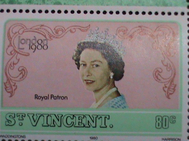 ​ST.VINCENT-1979 SC# 564a LONDON INTERNATIONAL STAMP SHOW-1980- MNH-S/S-VF