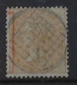 INDIA 1859 SG42  FINE USED