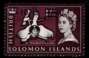 British Solomon Islands Scott 157 MNH** surcharged stamp