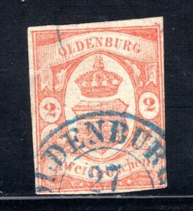 Oldenburg #14    Used,  F/VF, CV $450.00   ...  4770015