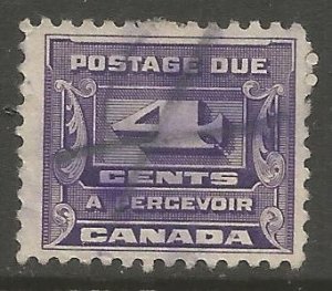 CANADA  J13  USED, POSTAGE DUE