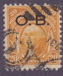 Philippines # O12, Official, Used