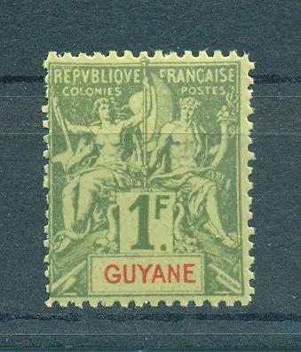 French Guiana sc# 49 mnh cat value $32.50