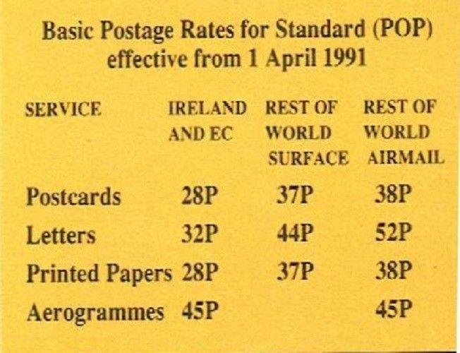 IRELAND 1991 £1 DEFINITIVE STAMP BOOKLET SG SB40