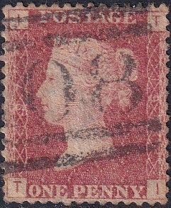 Great Britain SC# 33 fvf/u, plate 187