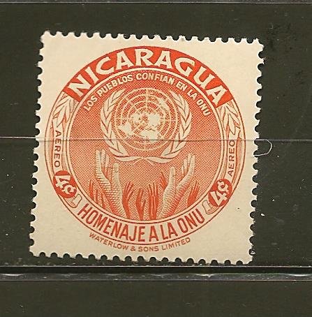 Nicaragua C340 Airmail Mint Hinged