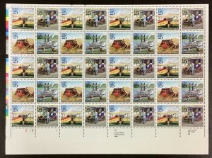 2434-2437   Traditional Mail Delivery   MNH 25 c Sheet of 40 FV $10.00