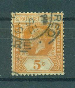 Straits Settlements sc# 186 used cat value $1.50