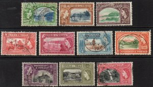 Trinidad & Tobago Sc #72-81 Used