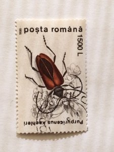 Romania – 1996 – Single “Insect” Stamp – SC# 4090 – CTO