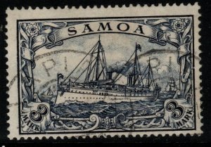 GERMAN SAMOA SGG18 1901 3m VIOLET-BLACK USED