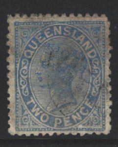 Queensland Sc#91 Used