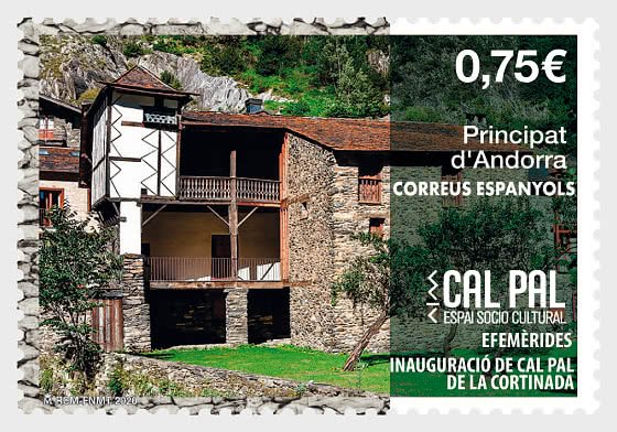 2020 Sp Andorra Socio Cultural Cal Pal de la Cortinada (Scott 476) MNH