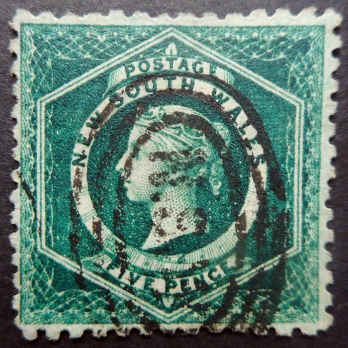 New South Wales, Scott 65g, Used