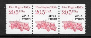 #2264 MNH Strip of 3