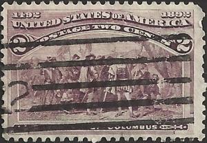 # 231 BROWN VIOLET USED LANDING OF COLUMBUS SCV-0.30