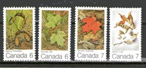 Canada 535-538 MNH