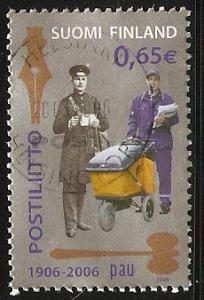 Finland 2006 Stamp Cycle Post Man used