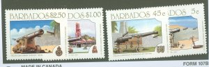 Barbados #847-50  Single (Complete Set)
