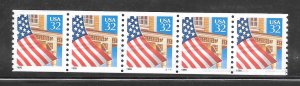 #2913 MNH PNC/5 Plate #11111