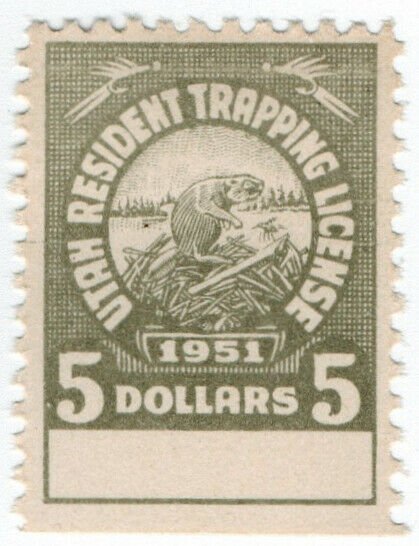 (I.B) US Revenue : Trapping License $5 (Utah)