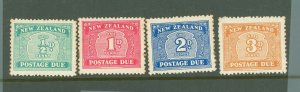 New Zealand #J22-J25 Mint (NH) Single (Complete Set)