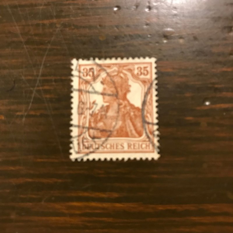 Germany SC 101 - Used - 35pf Germania - (1) -XF
