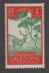 New Caledonia J20 MNH 1928