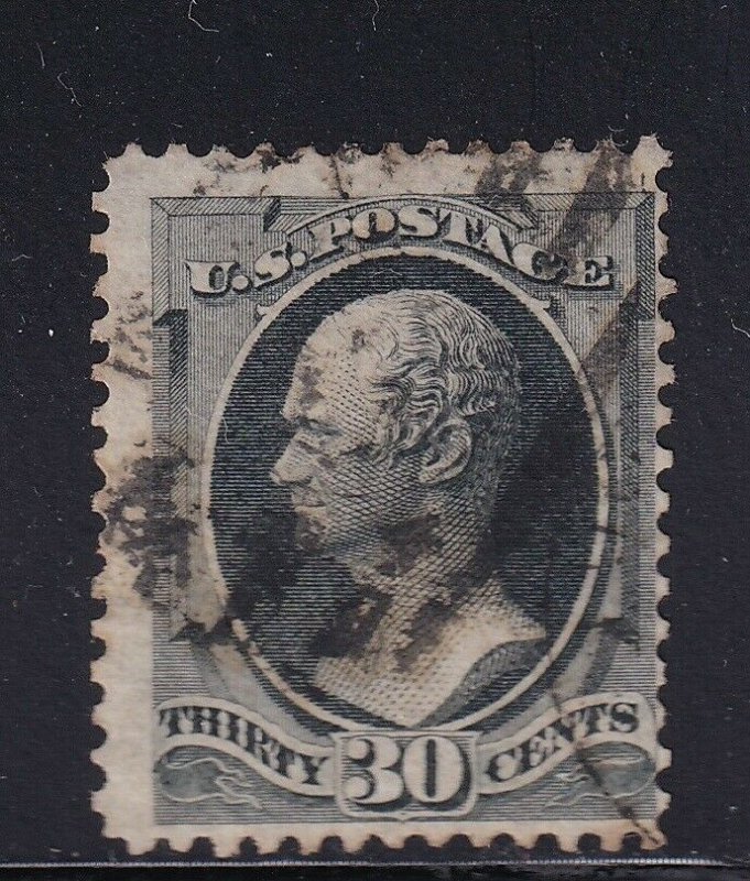 154 F-VF used neat cancel with rich color scv $ 300 ! see pic !