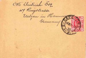 South Africa Transvaal 1d KEVII 1913 Cape Town, S. Africa Wrapper Printed mat...