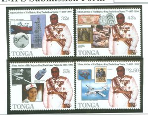 Tonga #744-747 Mint (NH) Single (Complete Set) (Scouts)