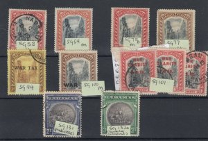 Bahamas 1901/1931 Referenced Collection Of 11 To 3/- Cat £77 MH/VFU JK5801