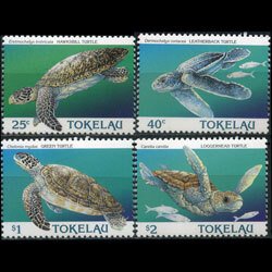 TOKELAU 1996 - Scott# 217-20 Sea Turtles Set of 4 NH