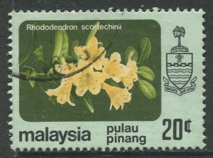 STAMP STATION PERTH Penang #86a Flower Type Definitive Used 1984-85