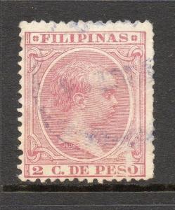 Philippines 1890s Classic Alfonso Used Value 2c. 182458