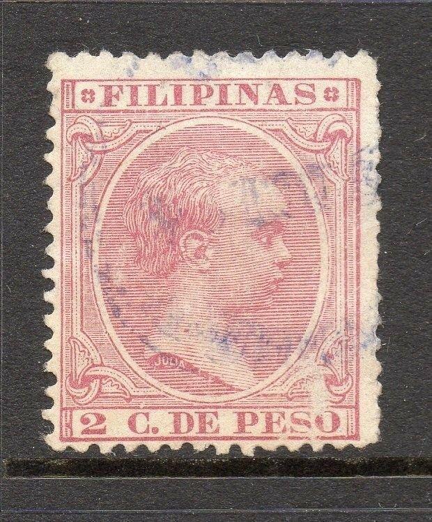 Philippines 1890s Classic Alfonso Used Value 2c. 182458