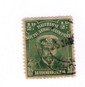 Rhodesia #119 - Used - CAT VALUE $2.50