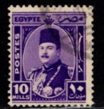 Egypt - #247 King Farouk - Used