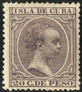 CUBA, #153 - UNUSED MINT HINGED - 1896 - CUBA1392