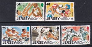 Jersey 755-759 Summer Olympics MNH VF