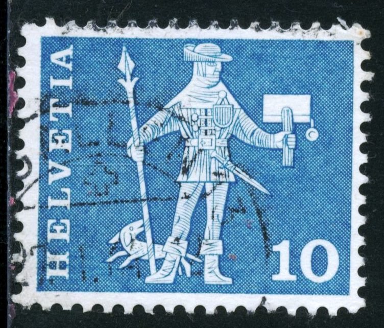 SWITZERLAND #382, USED - 1960 - SWIT109