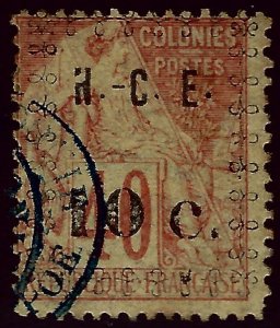 New Caledonia #13 Used Fine hr  SCV$26...French Colonies are Hot!