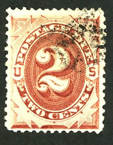 U.S. #J2 USED