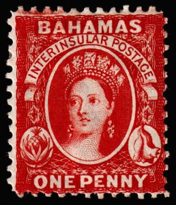 Bahamas Scott 24 (1882) Mint H  F, CV $60.00 C