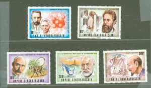 Central African Republic #293-294/C180-C182  Single (Complete Set)