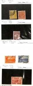 Australia Postage Stamp, #118, 120, 125, 142-143, 147 Used, 1932-35 (AE)