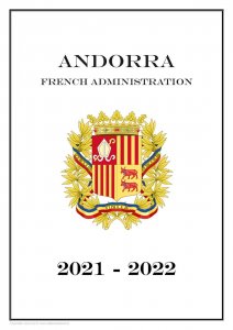 Andorra French Administration 2021-2022 Update  PDF (DIGITAL)  STAMP ALBUM PAGES 