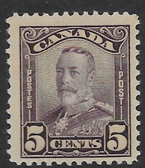 Canada 153  1928   5   cents   FVF  MInt NH