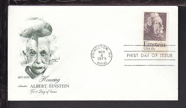US 1774 Einstein 1979 Artmaster U/A FDC 