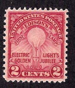 655 Mint,OG,HR... SCV $0.55